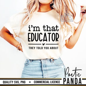Cet éducateur PNG SVG, éducateur chemise Svg, appréciation, école Svg, enseignant Svg, cadeau à un éducateur Png, counseling Svg
