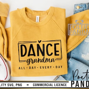 Tanz Oma SVG PNG, Gymnastik Mama SVG, Tanz SVG, Tanz Mama SVG, Oma svg, Gymnastik svg, Tanz Nana svg, Tanz Team svg, Ballett svg