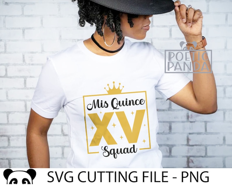 Mis Quince SVG PNG, Sweet 15 Svg, Mi Quinceaera Svg, Cricut Svg, Happy Birthday Svg, Birthday Shirt Svg, 15th Birthday Svg, Quince Squad Svg image 7