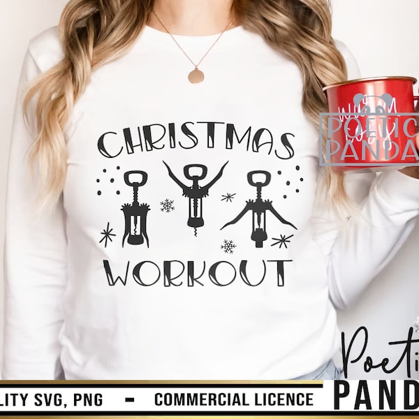 Funny Christmas Svg, Cricut, Drinking svg, Workout Svg, Wine svg, Mom Christmas Shirt svg, Gym Svg, Merry Christmas svg, Christmas Crew Svg