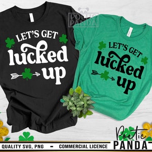 Vamos ter sorte SVG PNG, Dia de São Patrício Svg, Esquadrão de escritório St Patricks Svg, Camisa engraçada do Dia de São Patrício Svg, Rude St Patricks Svg