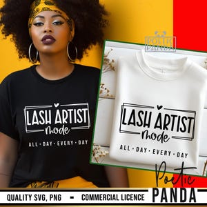 Lash Artist SVG PNG, Lash Tech Svg, Lash Artist Shirt Svg, Lash Boss Svg, Lashes Svg, Gift To Lash Artist Svg, Eyelashes Svg, Lash Tech Png