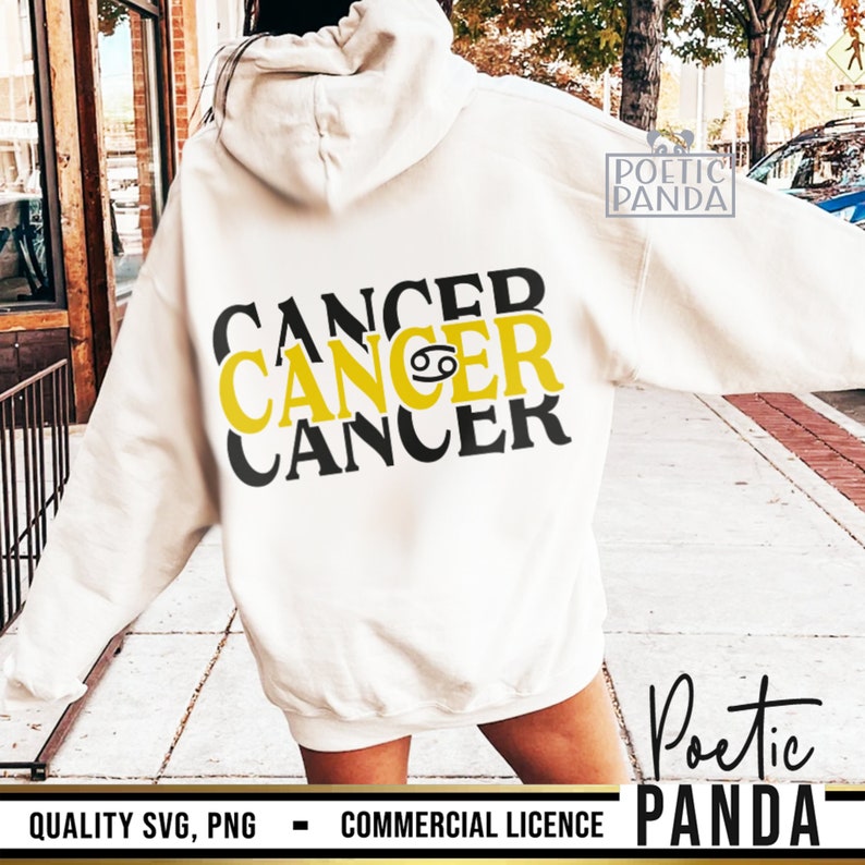 Cancer SVG PNG, Cancer Zodiac Svg, Cancer Zodiac Sign Svg, Cancer Png, June July Birthday Svg, Cancer Zodiac Shirt Png Design