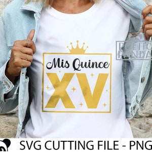 Mis Quince SVG PNG, Printable Mis Quince Cake Topper, Sweatshirt Svg Files, Png File, Roses Png, Png Instant Download, Mi Quinceaera Svg, Fifteen Svg, Svg Cut File, Files Svg, Hispanic Svg, Xv Birthday Svg