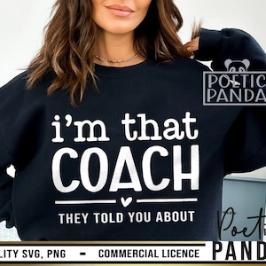Im That Coach SVG PNG, Dibs On The Coach, Cheer Coach Svg, Funny Svg, Cheer Coach Png, Cheerleader Svg, Cheerleading Svg, Cheer Svg