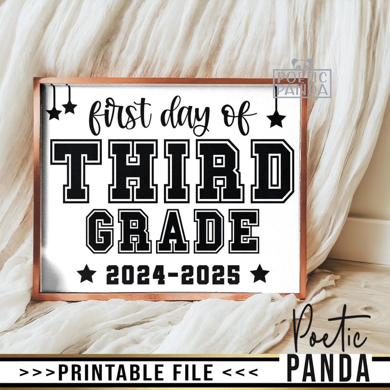 First Second Third - Etsy