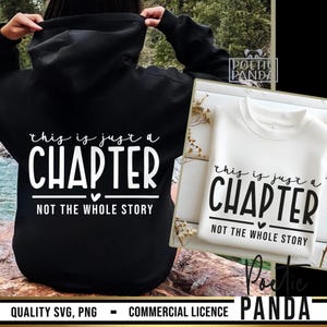 This Is Just A Chapter Not The Whole Story SVG PNG, Motivational Svg, Positive Svg, Self Love Svg, You Matter Svg, Cricut, Mental Health Svg