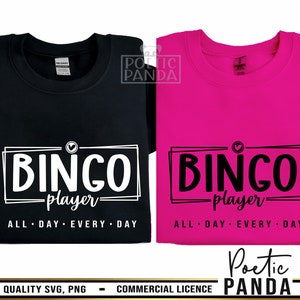 Bingo SVG PNG, Bingo Svg, Bingo Player Svg, Bingo Queen Svg, Bingo Png, Bingo Shirt Svg, Bingo Games Svg, Bingo Lady Svg, Bingo Is My Thingo