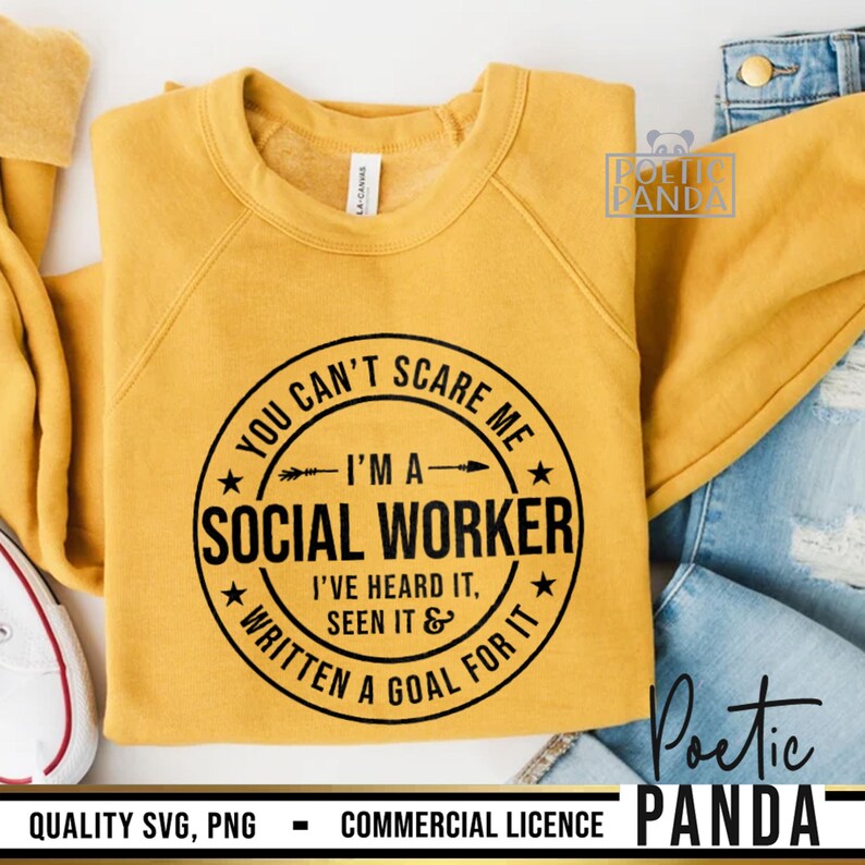 Social Worker SVG PNG, Funny Social Worker Shirt Svg, Social Worker Gift Svg, Difference Maker Svg, , Mental Health Svg image 8
