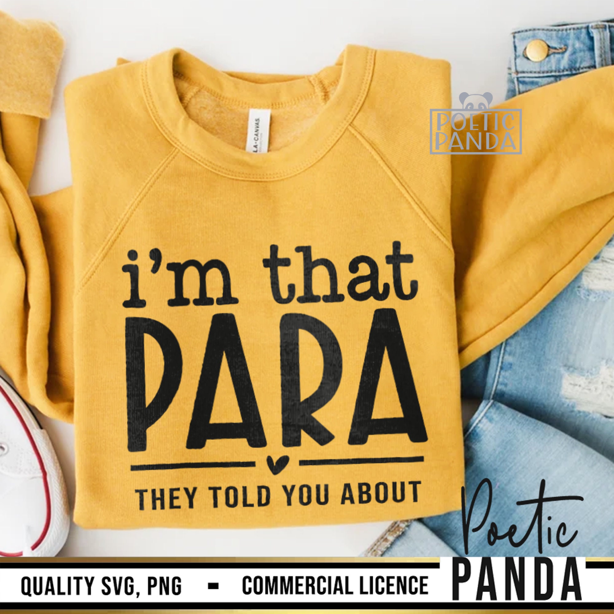 I'm That Para SVG PNG, Paraprofessional Svg, Sped Svg, Para Svg, Teacher Svg, Special Ed Svg, Teachers Aide Svg, Educator Svg