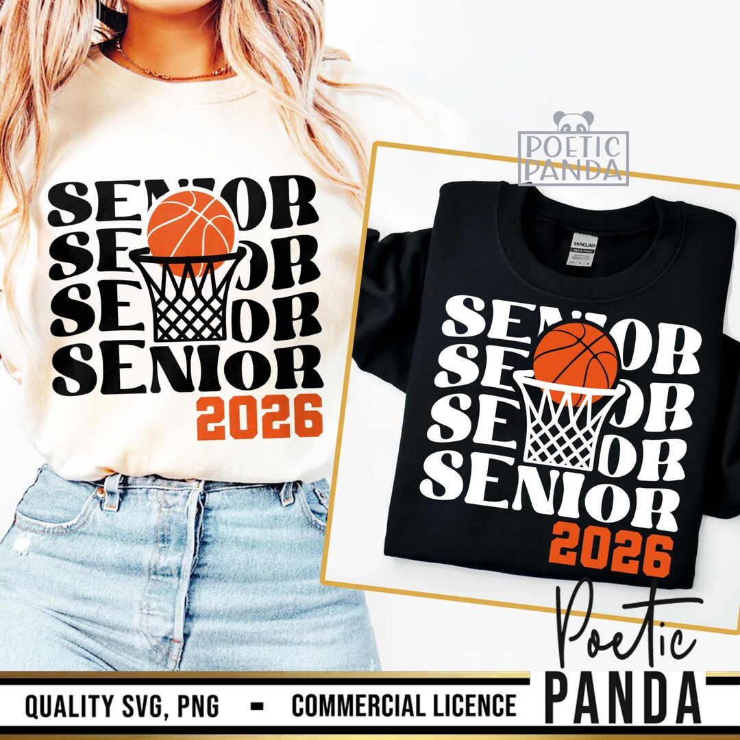 2026 Basketball Senior SVG PNG, Graduation Svg, Class of 2026 Svg ...