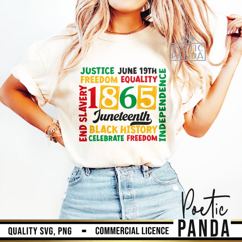 Juneteenth SVG PNG, Celebrate Juneteenth, Juneteenth Shirt Svg Cricut, Black History Svg, Juneteenth Png, 1865 Svg, African American Svg
