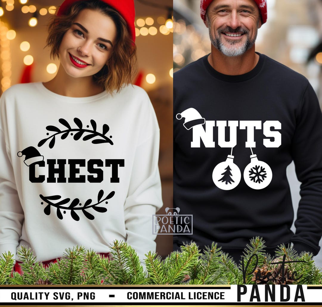 His and hers christmas t shirts
