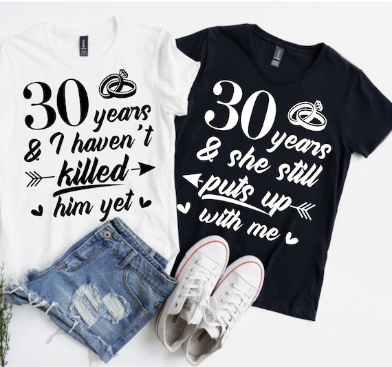 She Still Puts Up With Me After 6 Years T-Shirt She Still Puts Up With Me After 6 Years T-Shirt