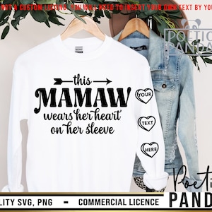Mamaw SVG PNG, Minhas Maiores Bênçãos Me Chame Mamaw, Mãe Svg, Avó Svg, Dia das Mães Svg, Mamaw Svg, Vovó Svg, Vovó Abençoada Svg