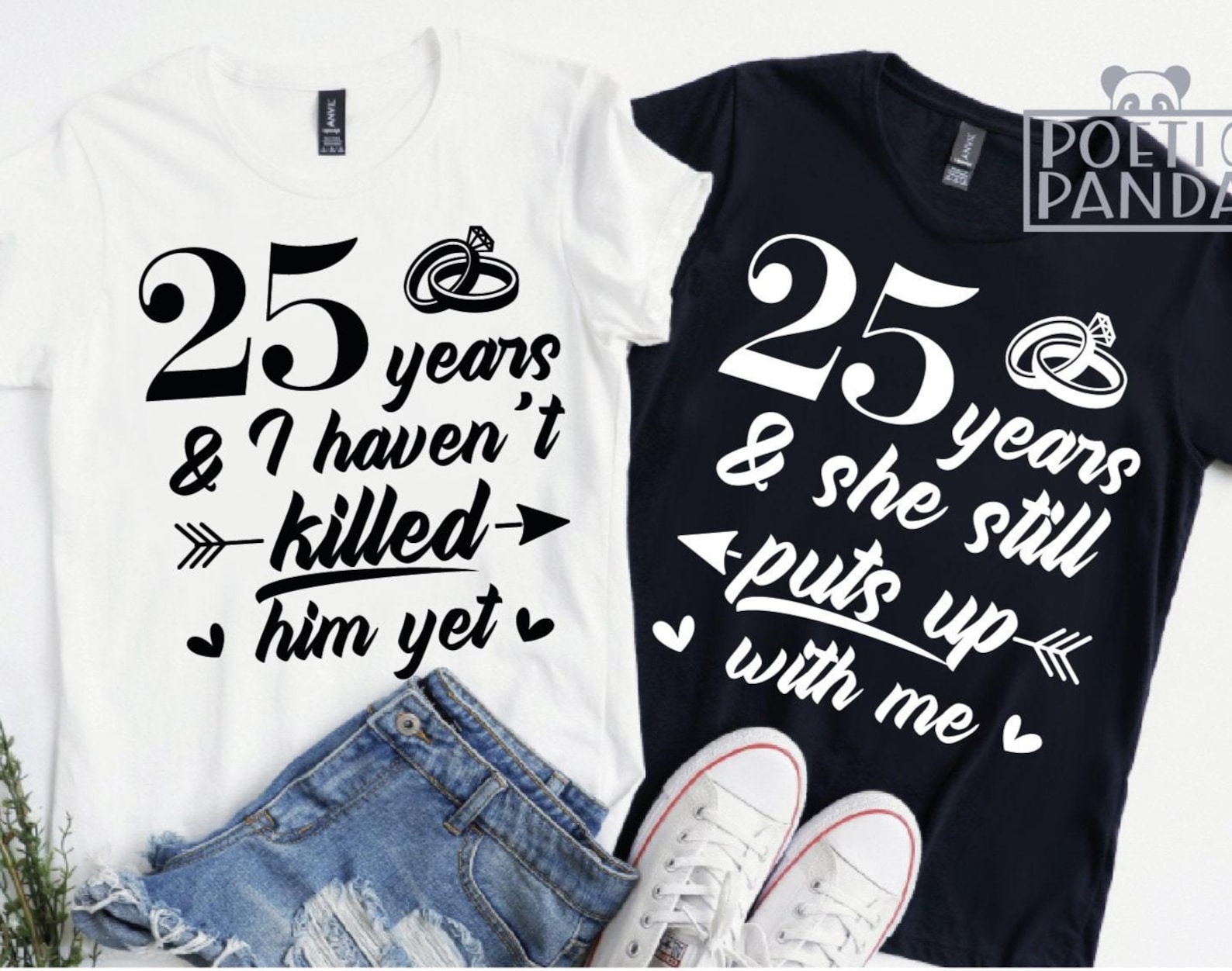 25th Wedding Anniversary SVG PNG, Matching Shirts Svg, We Still Do Svg ...