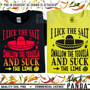 Divertido Cinco De Mayo SVG PNG, Fiesta Squad Svg, Mexicano, Beber Cinco De Mayo Camisa Svg, Lamer La Sal Svg, Tequila Svg, Cinco De Mayo Svg