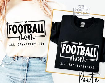 Football Mom SVG PNG, Football Mom Shirt Svg, Football Mom Svg Design,  Football Mom All Day Svg, Football Mama Svg, Game Day Svg