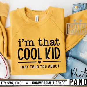 Admit It Life Would Be Boring Without Me SVG PNG, Cool Kid, Funny Toddler Svg, Sarcastic Svg, Funny Svg, Cool Kids Svg, Sassy Svg, Baby Svg
