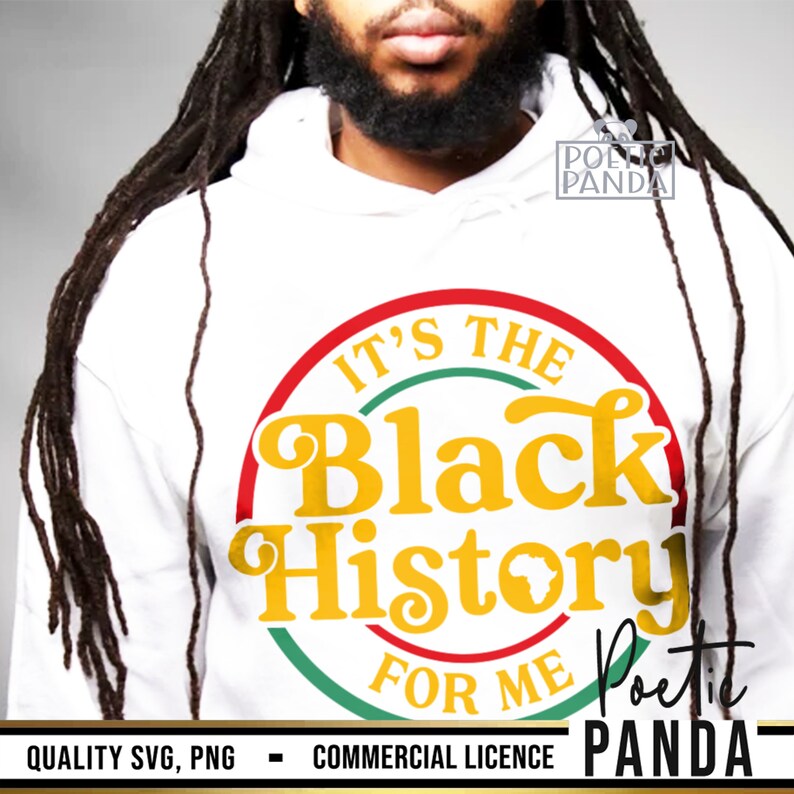 It's The Black History For Me SVG PNG, Black History Month Svg, Black History Svg, African American Svg, Black Woman Svg, Juneteenth Svg