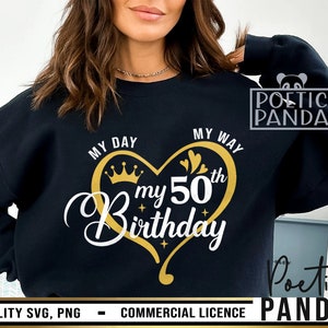 50th Birthday SVG PNG, Hello 50, 50th Svg, 50th Birthday Svg, 50 Birthday Svg, Birthday Svg, 50 And Fabulous Svg, 50 Svg, Fifty Birthday Svg