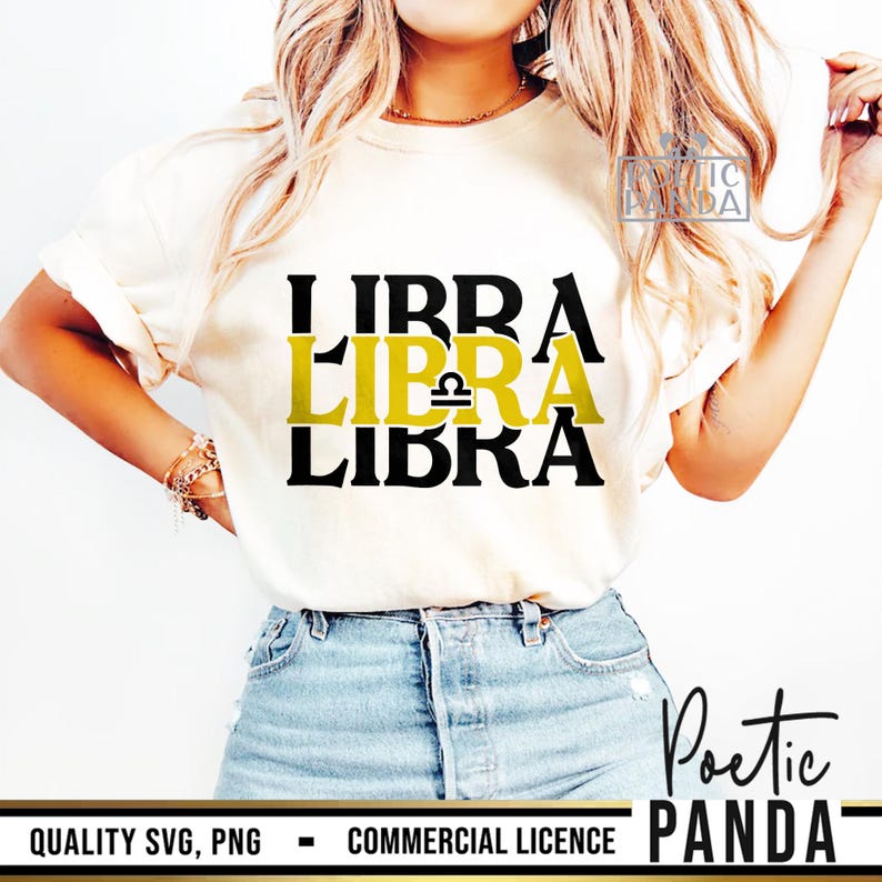 Libra SVG PNG, Libra Shirt Svg, Libra Zodiac Sign Svg, September Birthday Svg, Libra Shirt Png Design, Libra Cut File, Libra Svg Cricut