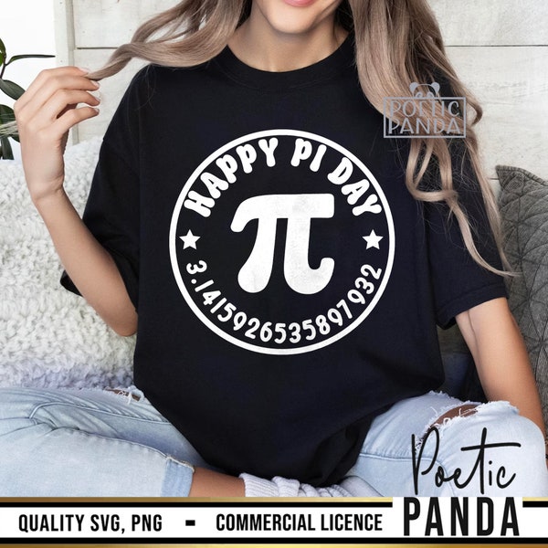 Happy Pi Day SVG PNG, Happy Pi Symbol, Happy Pi Day Svg, Pi Day Kids Shirt Svg, Math Teacher Shirt Svg, Pi Day Png, Pi Svg, Pi Day Svg