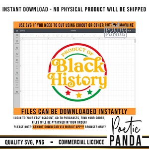 Product Of Black History SVG PNG, Black History Month Svg, Black History Svg, African American Svg, Juneteenth Svg, Black History Shirt Svg