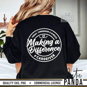 Caregiver SVG PNG, Caregiver Gift Svg, Hospice Nurse Svg, Caregiver Shirt Svg, Caregiver Appreciation Svg, Hospice Worker Png