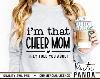 Cheer Mom SVG PNG, Cheer Mama Svg, Cheer Mom Shirt Svg, Pom Pom Svg, Cheerleader Svg, Cheerleading Svg, Cheer Mom Svg, Mom Svg