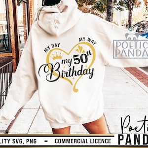 50th Birthday SVG PNG, Hello 50, 50th Svg, 50th Birthday Svg, 50 Birthday Svg, Birthday Svg, 50 And Fabulous Svg, 50 Svg, Fifty Birthday Svg