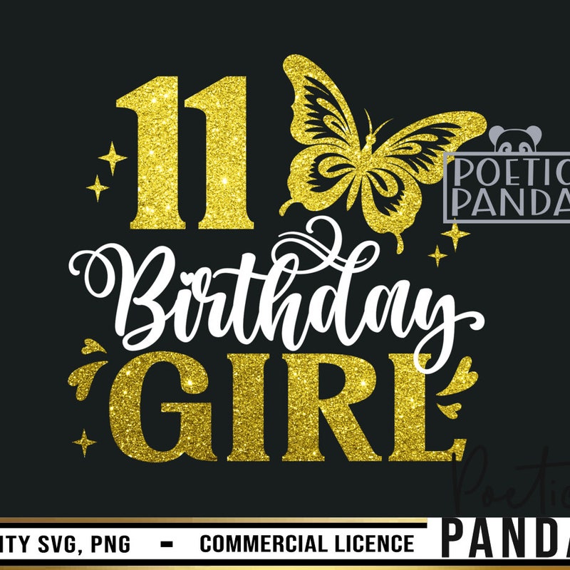 11th Birthday Svg - Etsy