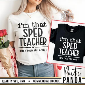 Sped Teacher SVG PNG, Sped Teacher Shirt Png, Gift To Sped Teacher Svg, Autism Svg, Teacher Svg, Special Ed Svg, Sped Svg, Appreciation Svg
