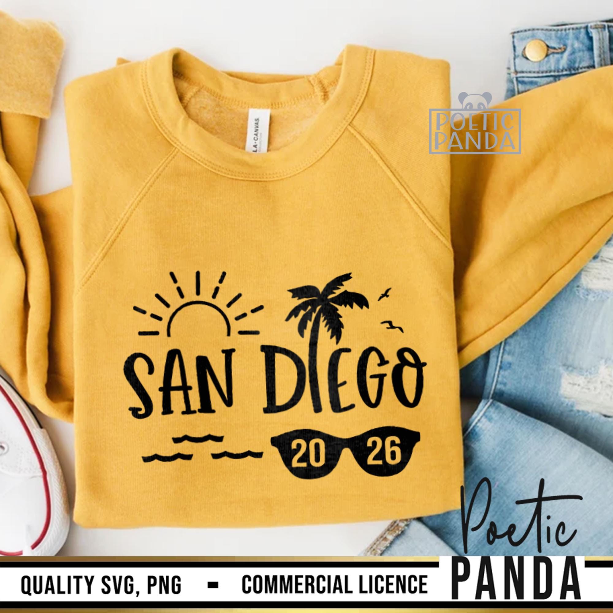 2026 San Diego Svg San Diego Shirt Svg Family Shirts Svg Vacay Mode Il 7u68 