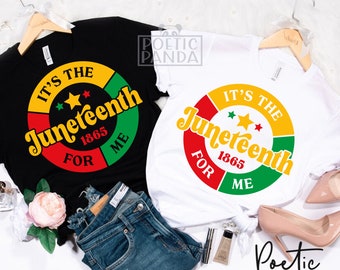 Juneteenth SVG PNG, 1865 Juneteenth Shirt Png Design, It's The Juneteenth For Me Svg, Black Woman Svg, African American Svg