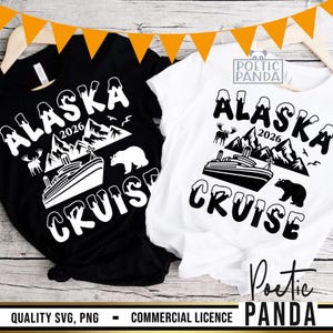 Crociera in Alaska 2026 SVG PNG, Magliette da crociera in Alaska Svg, Vacanza in crociera in Alaska Svg, File di taglio Svg per crociera in Alaska, Design Svg per crociera in Alaska