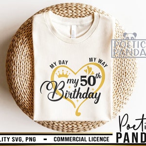 50th Birthday SVG PNG, Hello 50, 50th Svg, 50th Birthday Svg, 50 Birthday Svg, Birthday Svg, 50 And Fabulous Svg, 50 Svg, Fifty Birthday Svg