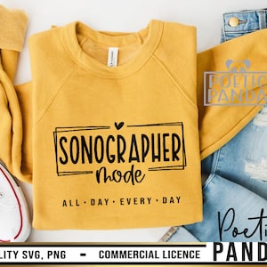 Sonographer SVG PNG, Sonographer Shirt Svg, Ut Svg, Sonography Svg, Sonographer Technician Svg, Cardiac Sonographer, Ultrasound Svg