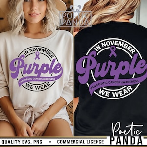 Pancreatic Cancer SVG PNG, Cancer Ribbon Svg, Purple Ribbon Svg, Cancer Survivor Svg, Pancreatic Cancer Awareness, Cancer Warrior Svg
