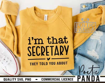 School Secretary SVG PNG, Receptionist Svg, School Svg, Secretary, Secretary Shirt Svg, School Secretary Png, Teacher Svg, Coworker Svg