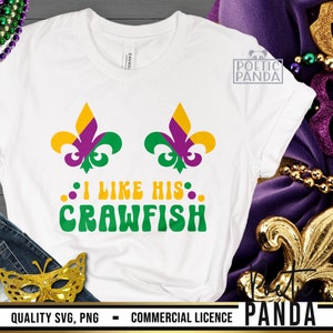 his and hers mardi gras shirts
