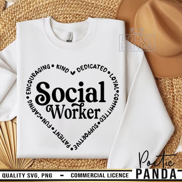 Social Worker SVG PNG, Gift To Social Worker Svg, Social Work Svg, Social Worker Png, Counselor Svg, School Counselor Svg, Word Art Svg