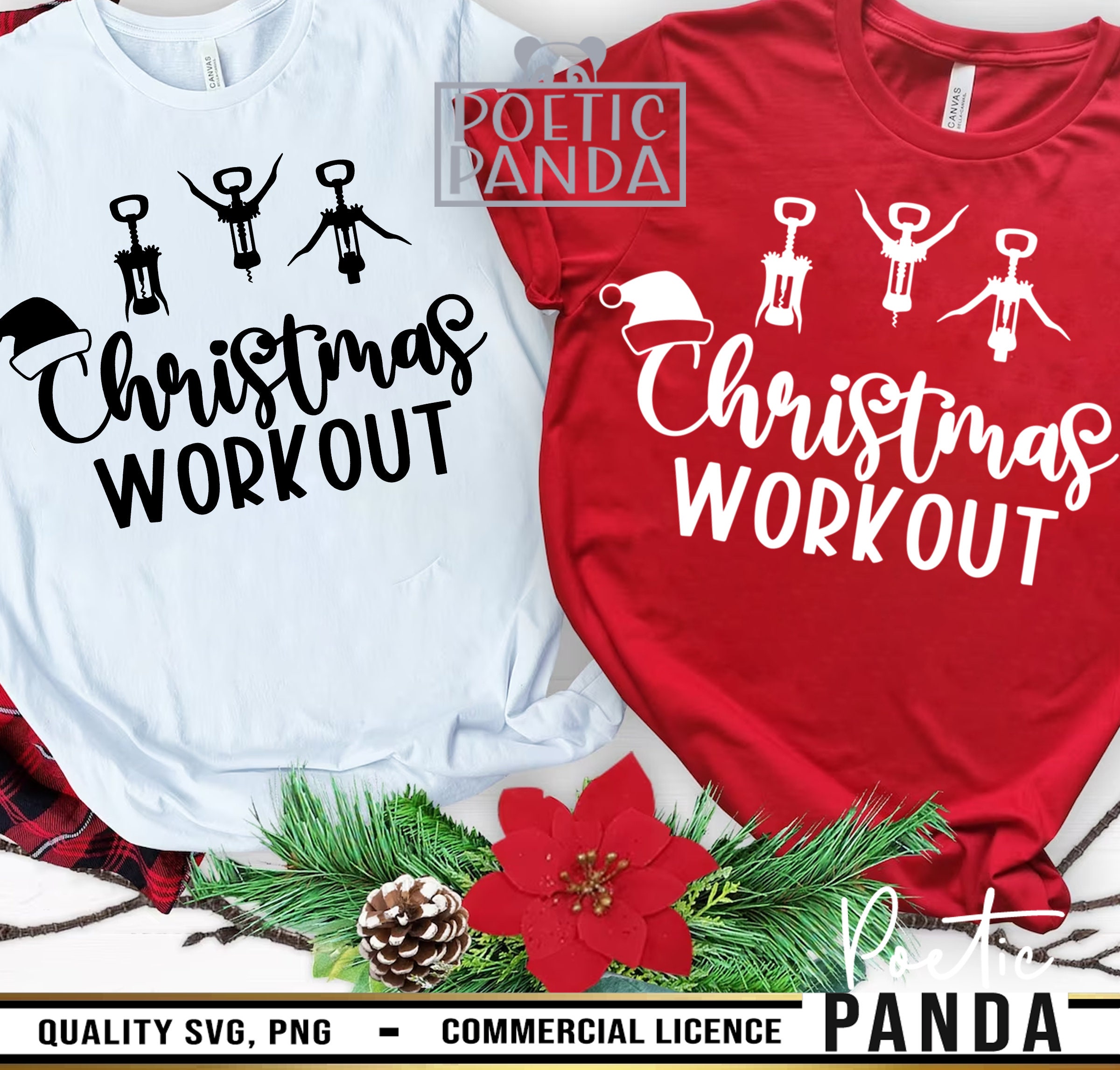 Christmas workout cheap clothes