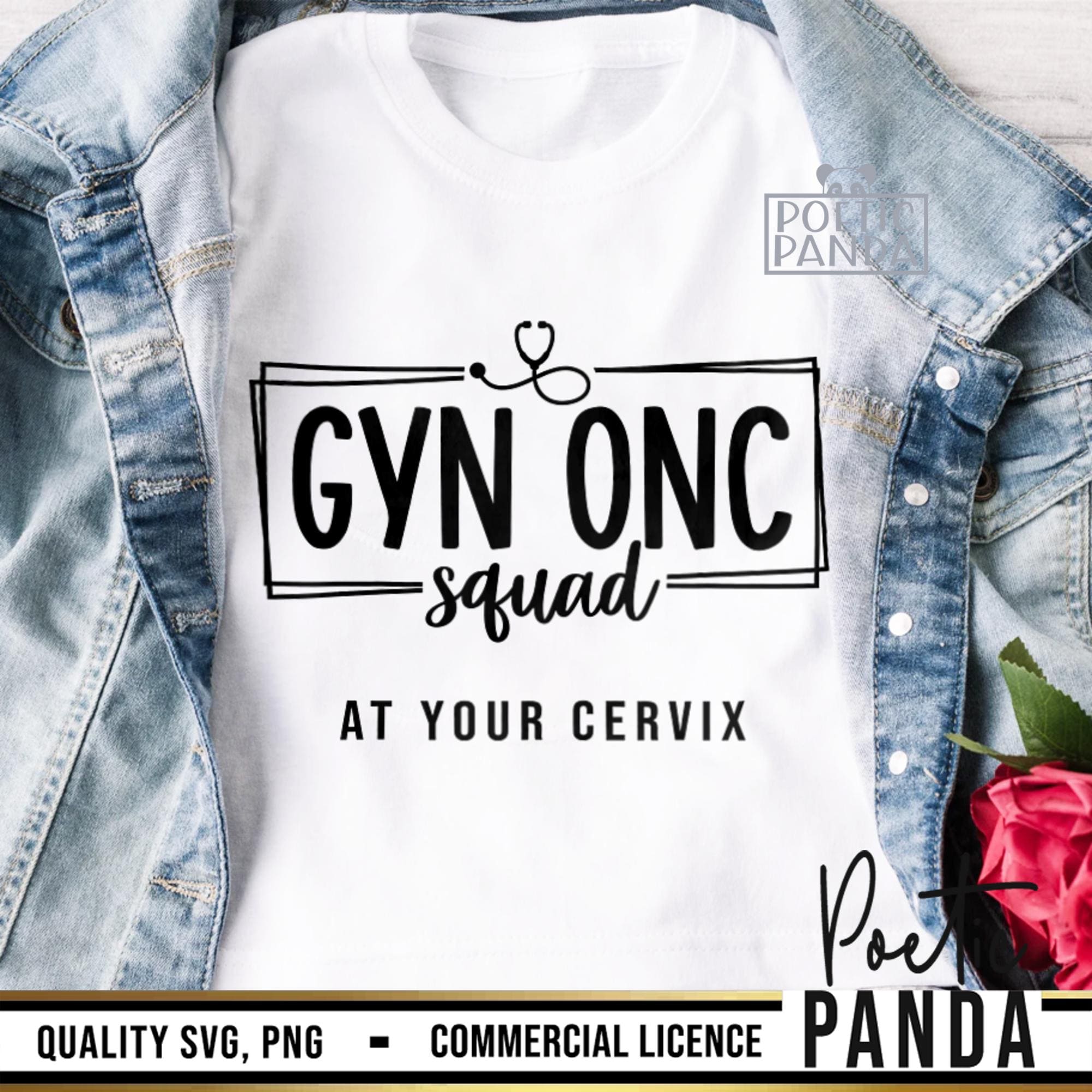 Gyn Onc Squad at Your Cervix SVG PNG, Gynecologist Oncology Squad Svg ...