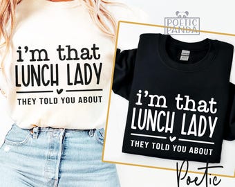 Ta Pani z Lunchu, o której ci mówili SVG PNG, Załoga kawiarni SVG, Zabawna koszulka Pani z Lunchu SVG, Pani z Lunchu SVG, Plik do cięcia Pani z Lunchu SVG Cricut