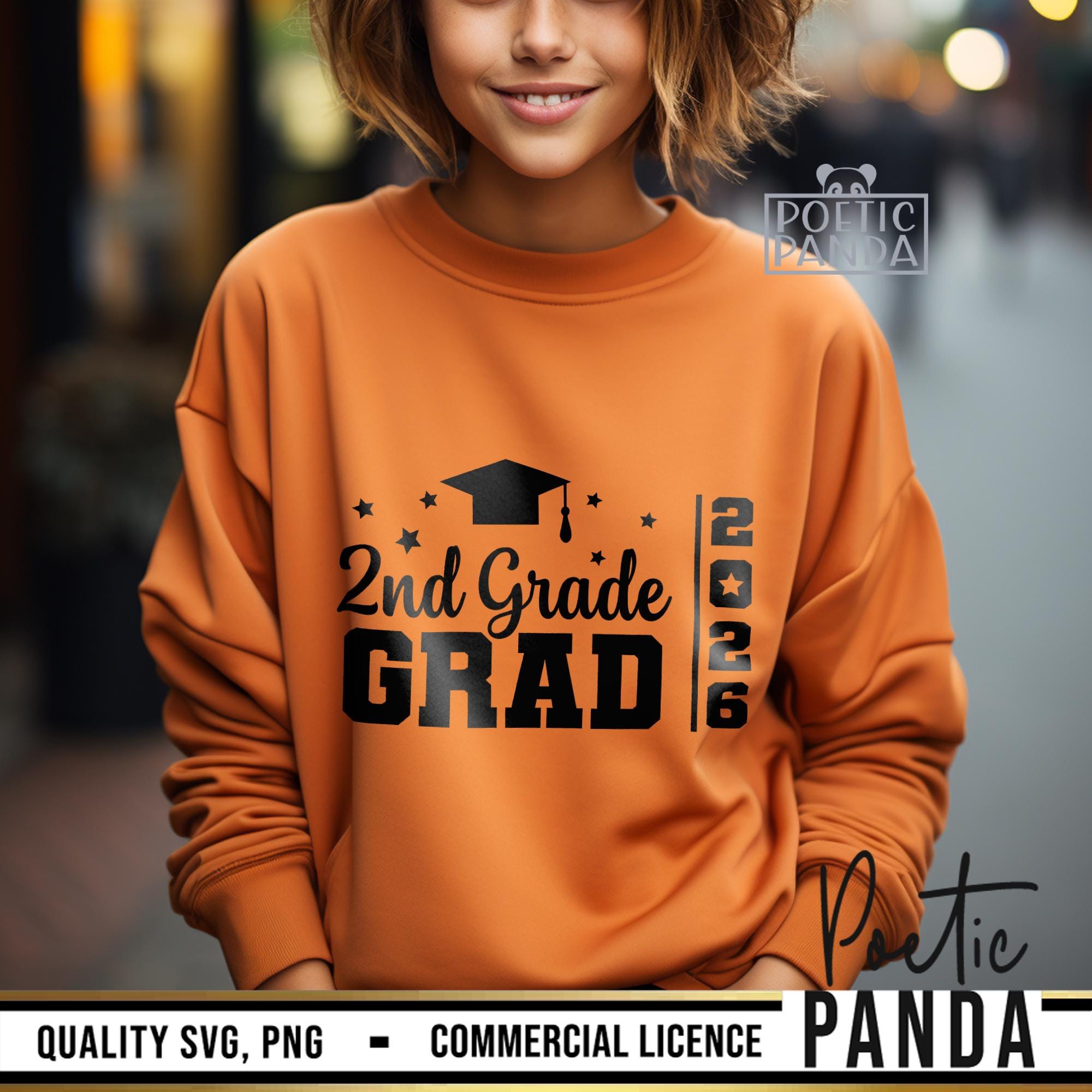 2026 2nd Grade Graduate SVG PNG, Class of 2026 Svg, 2nd Grade ...