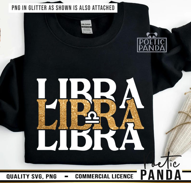 Libra SVG PNG, Libra Shirt Svg, Libra Zodiac Sign Svg, September Birthday Svg, Libra Shirt Png Design, Libra Cut File, Libra Svg Cricut