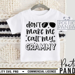 Grammy SVG PNG, Nueva mamá Svg, Niño divertido Svg, Niño pequeño Svg, Bebé Svg, Camisa para niños Svg, Bebé Niño Svg, Niña pequeña Svg, Niño pequeño Svg