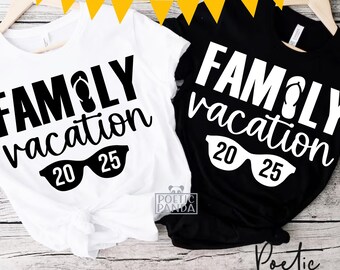 2025 Family Vacation Svg, Family Vacation Shirts Svg, Beach Vacation Shirts Svg, Making Memories Svg, Family Trip 2025 Svg