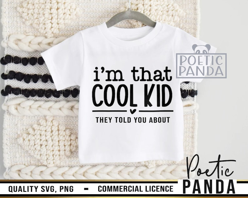 Admit It Life Would Be Boring Without Me SVG PNG, Cool Kid, Funny Toddler Svg, Sarcastic Svg, Funny Svg, Cool Kids Svg, Sassy Svg, Baby Svg